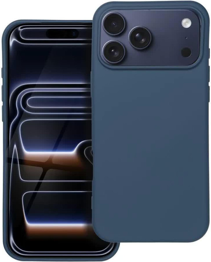 Silikondeksel for iPhone 17 Pro Max - Bl??