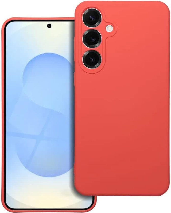 Silikondeksel for Samsung Galaxy S25 Plus - Fersken