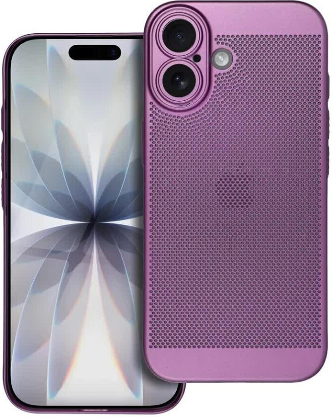 Breezy Deksel for iPhone 17 - Lilla