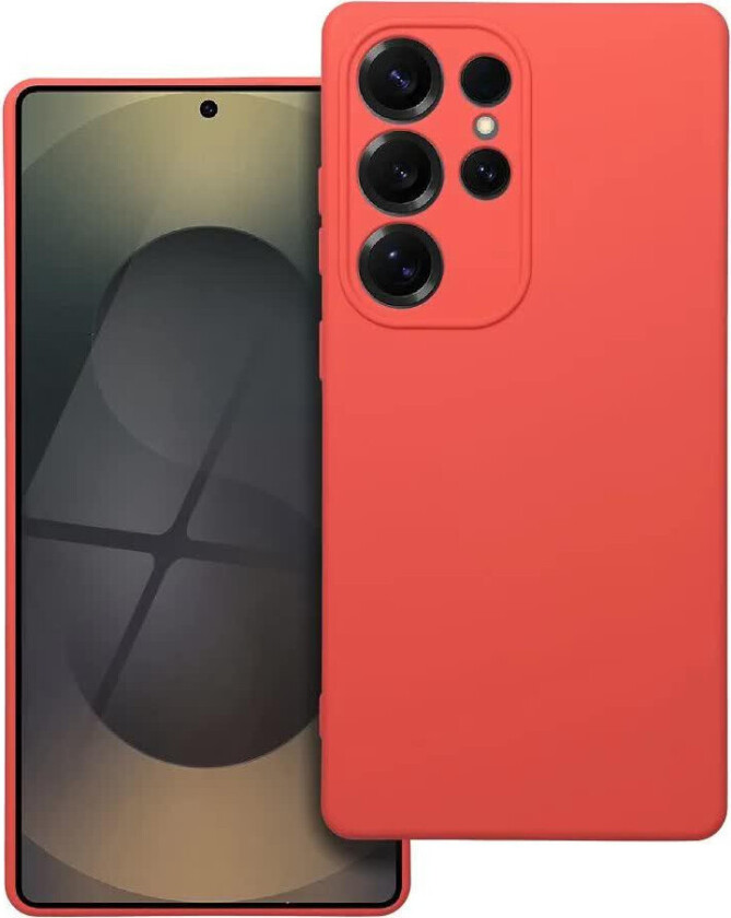 Silikondeksel for Samsung Galaxy S25 Ultra - Fersken