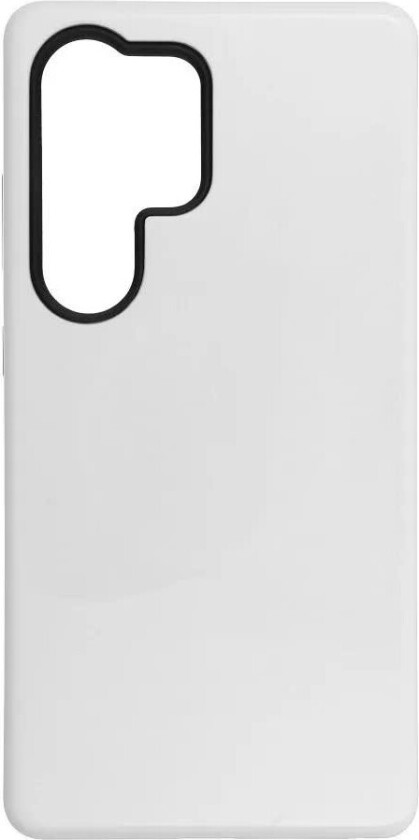 Dobbeltlags MagSafe Deksel for Samsung Galaxy S25 Ultra - Hvit