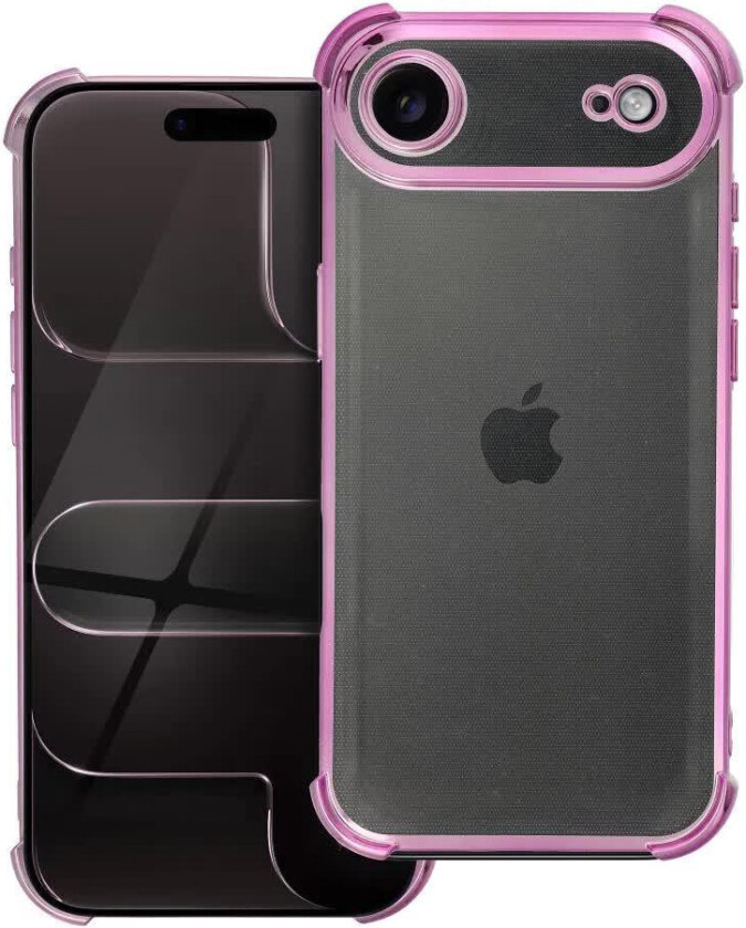 Antishock Electro Deksel for iPhone 17 Air - Rosa
