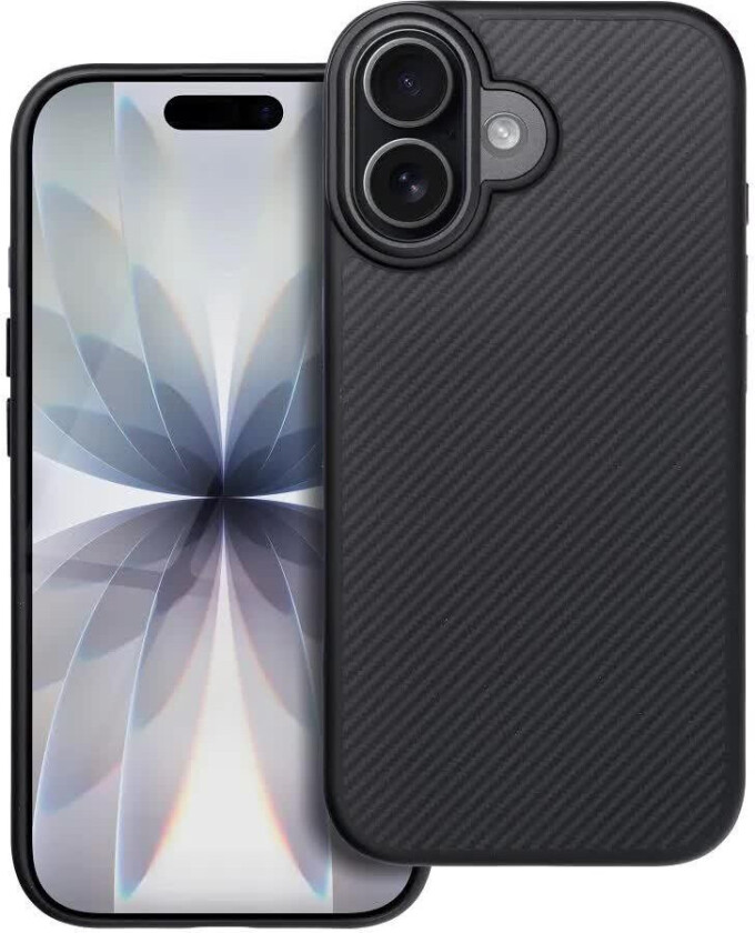 Carbon Elite Mag Deksel for iPhone 17 - Svart