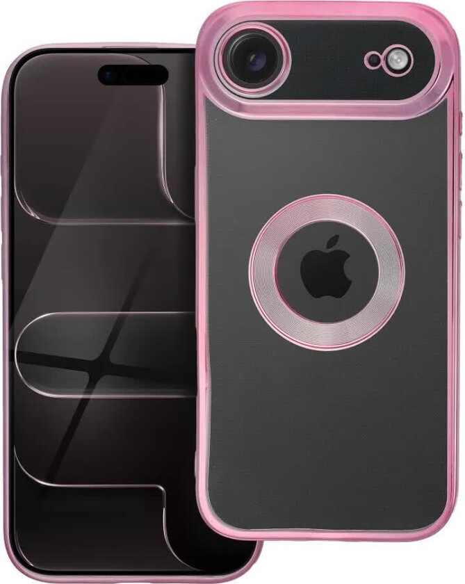 Glam Deksel for iPhone 17 Air - Rose Pink