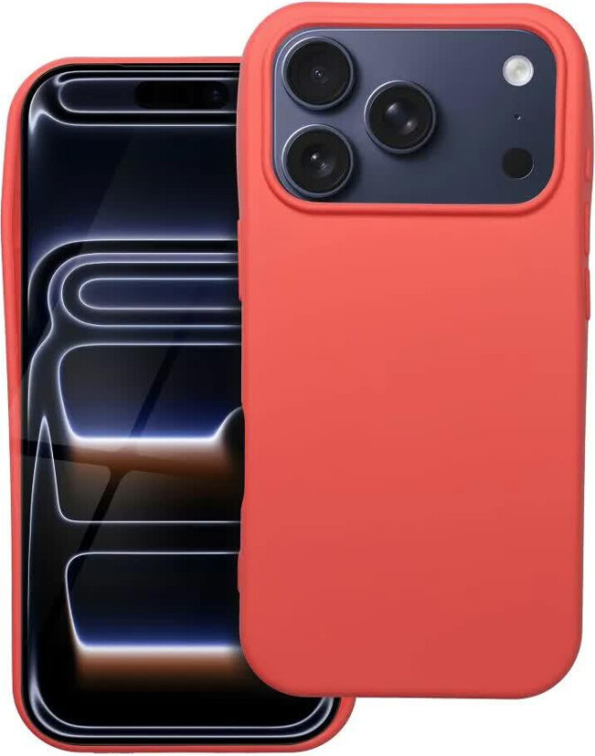 Silikondeksel for iPhone 17 Pro - Fersken