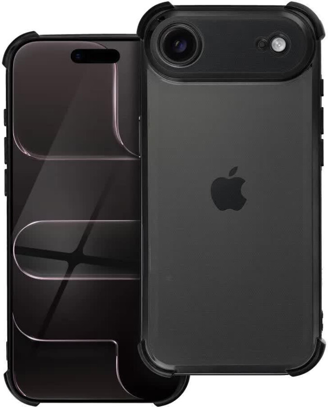 Antishock Electro Deksel for iPhone 17 Air - Svart