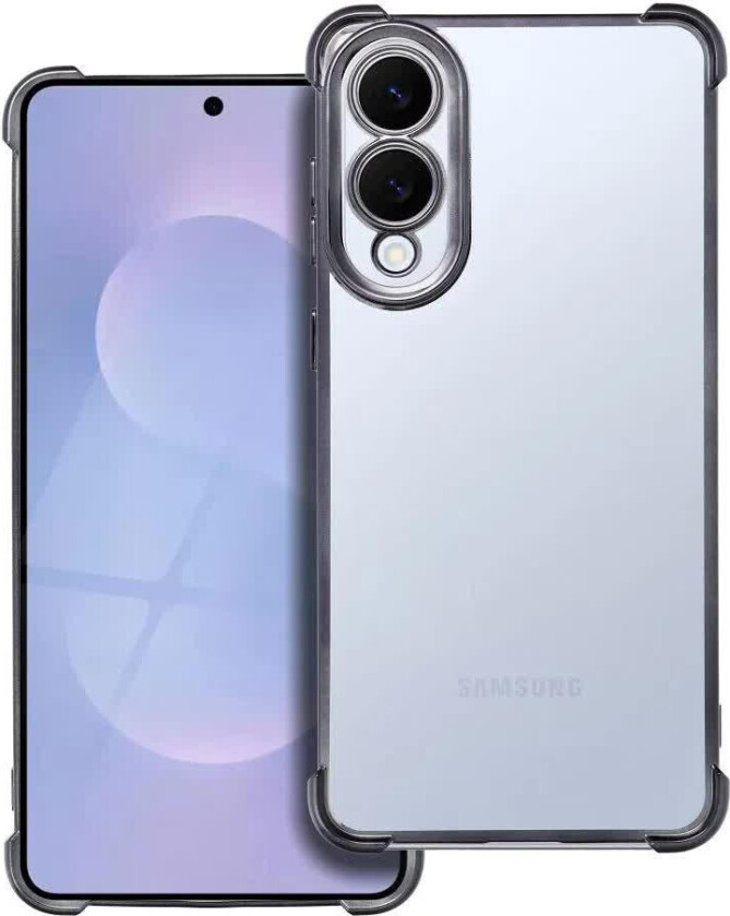 Antishock Deksel til Samsung Galaxy S25 Edge - Svart