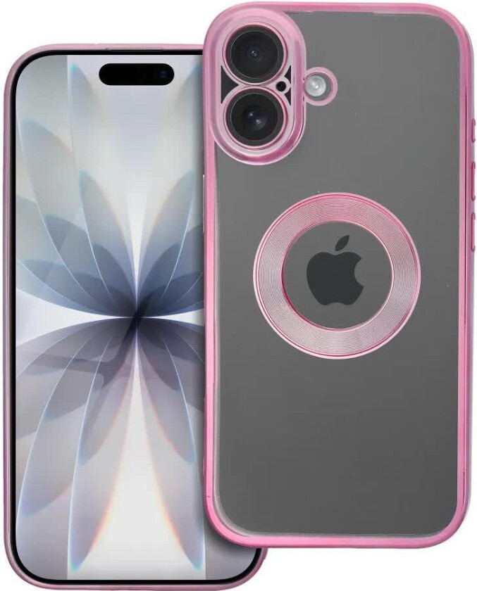 Glam Deksel for iPhone 17 - Rose Pink