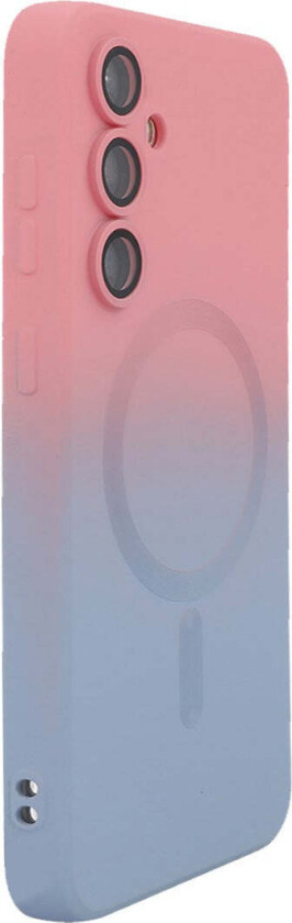 Samsung Galaxy A57 ENKAY Gradient Silikon Deksel - Rosa / Blå