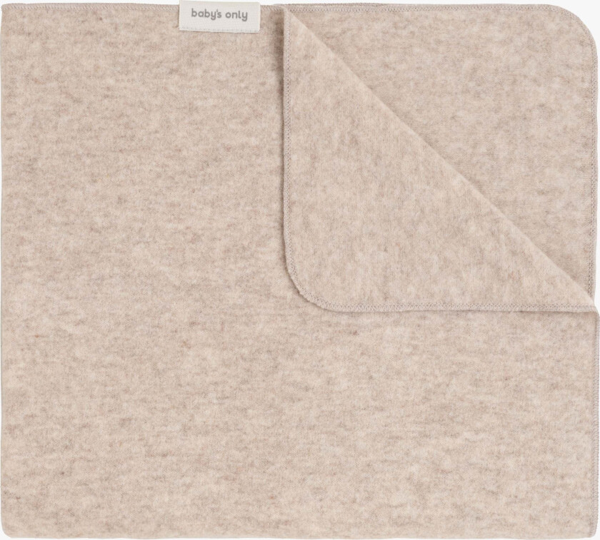 Bilde av Baby Crib Teppe Merinoull, Brushed Ecru - Tekstiler - 100% Merinoull