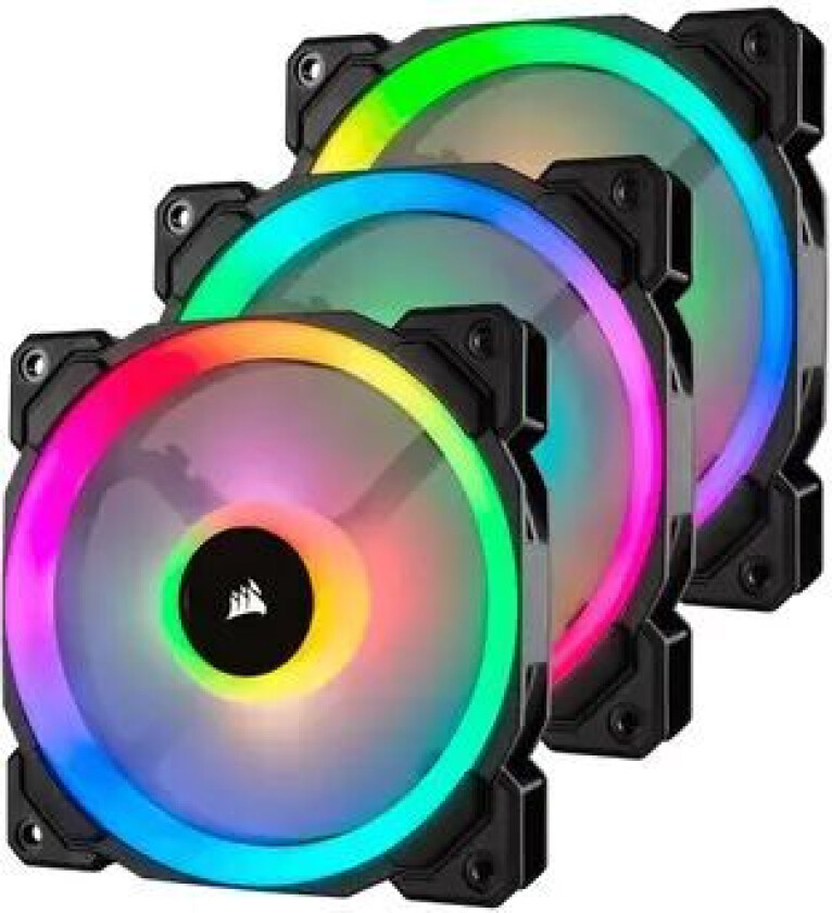 Corsair Ll120 Rgb Triple Pack + Lighting Node Pro 120 Mm