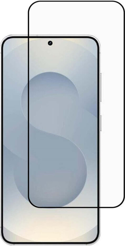 Samsung Galaxy S26 / S26 Pro Herdet Skjermbeskyttelsesglass m. Fingeravtrykksopplåsing - Gjennomsiktig / Svart Kant