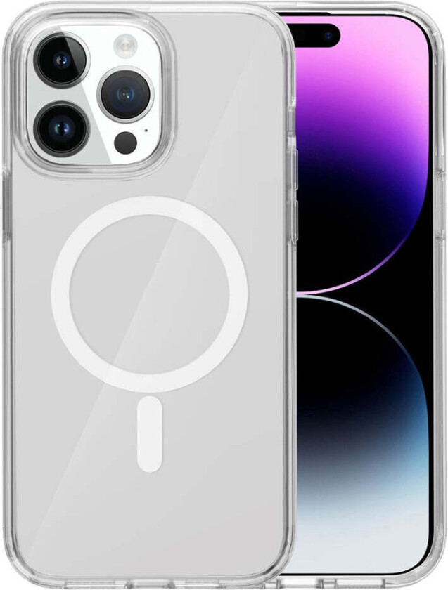 iPhone 15 Pro EIDERWOOD Hybrid Plast Deksel - MagSafe Kompatibel - Gjennomsiktig