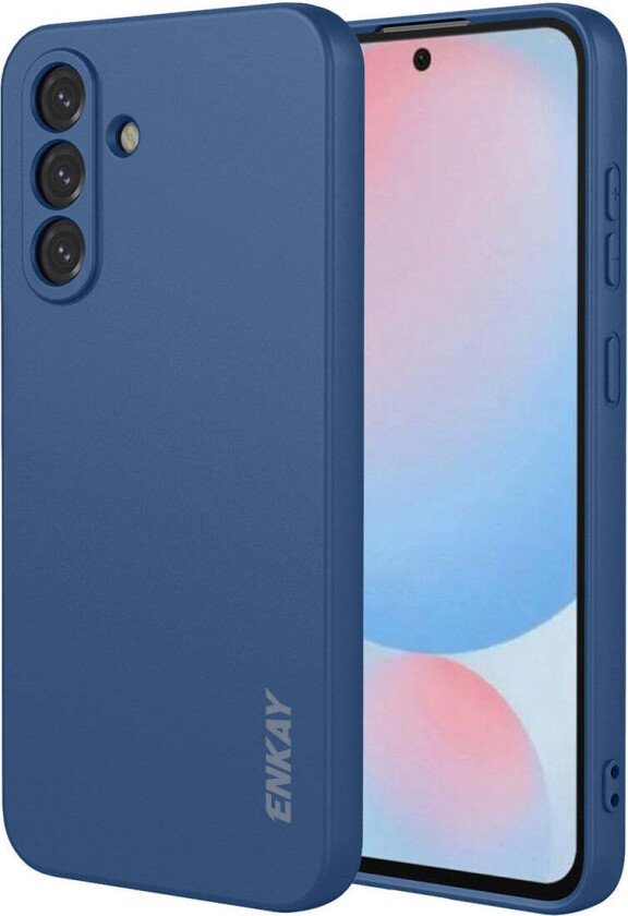 Samsung Galaxy A57 ENKAY Silikon Deksel - Blå