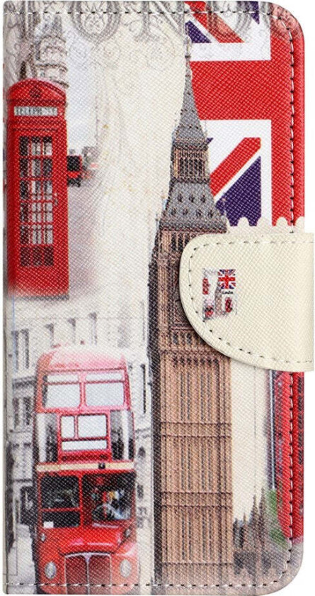 Samsung Galaxy S26 EIDERWOOD Kunstskinn Flip Deksel m. Mønster - London