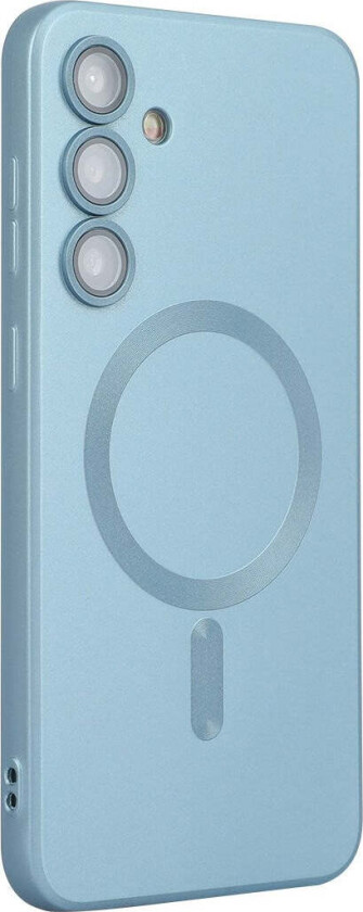 Samsung Galaxy A37 ENKAY Fleksibelt Plast Deksel – MagSafe Kompatibel – Lys Blå