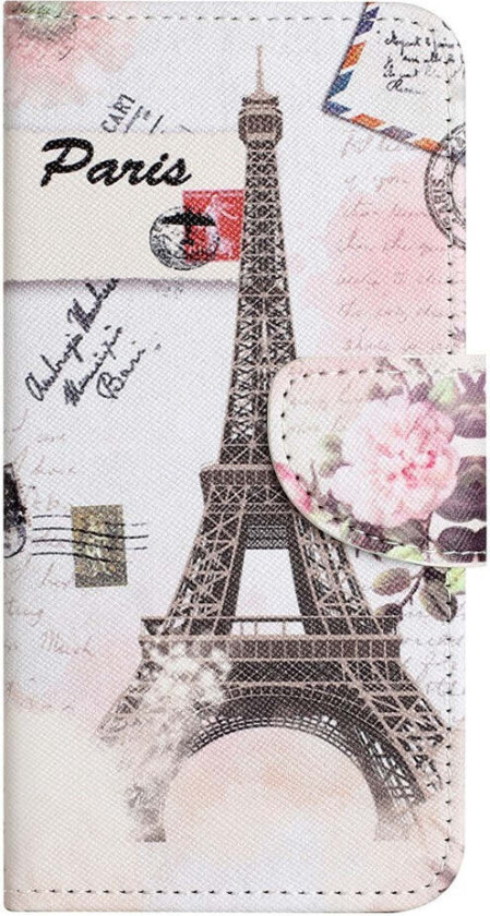 Samsung Galaxy S26 EIDERWOOD Kunstskinn Flip Deksel m. Mønster - Paris