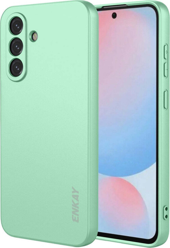 Samsung Galaxy A57 ENKAY Silikon Deksel - Grønn