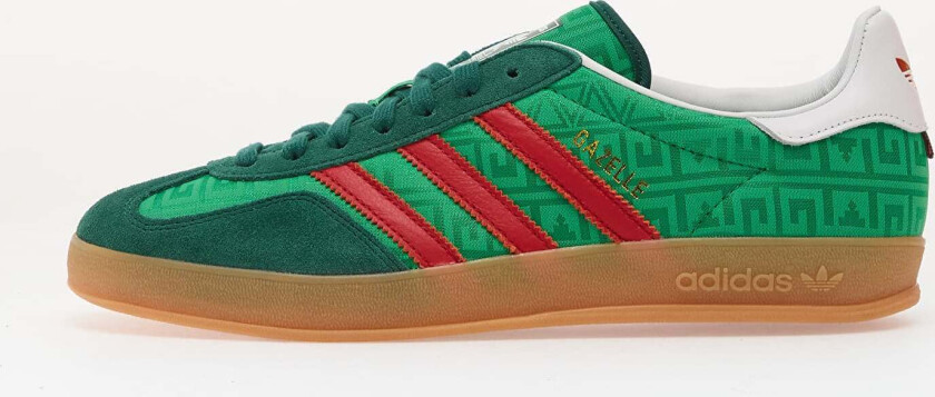 Joggesko adidas Gazelle Indoor Green/ Better Scarlet/ Collegiate Green EUR 38 2/3