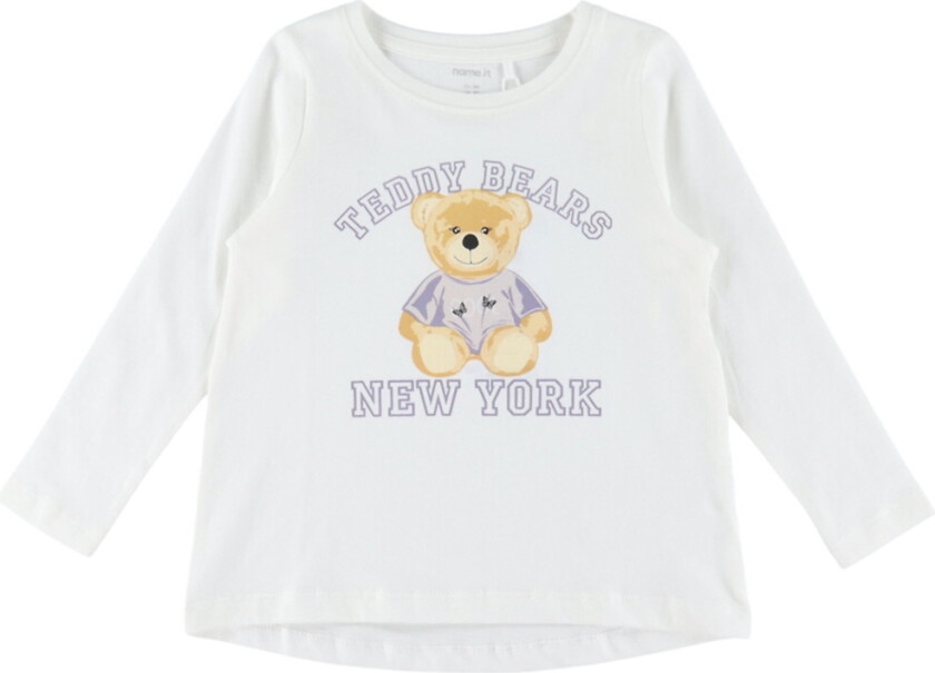 Genser - NmfViolet - Cloud Danser/Teddy Bear - - 4 år (104) - Genser