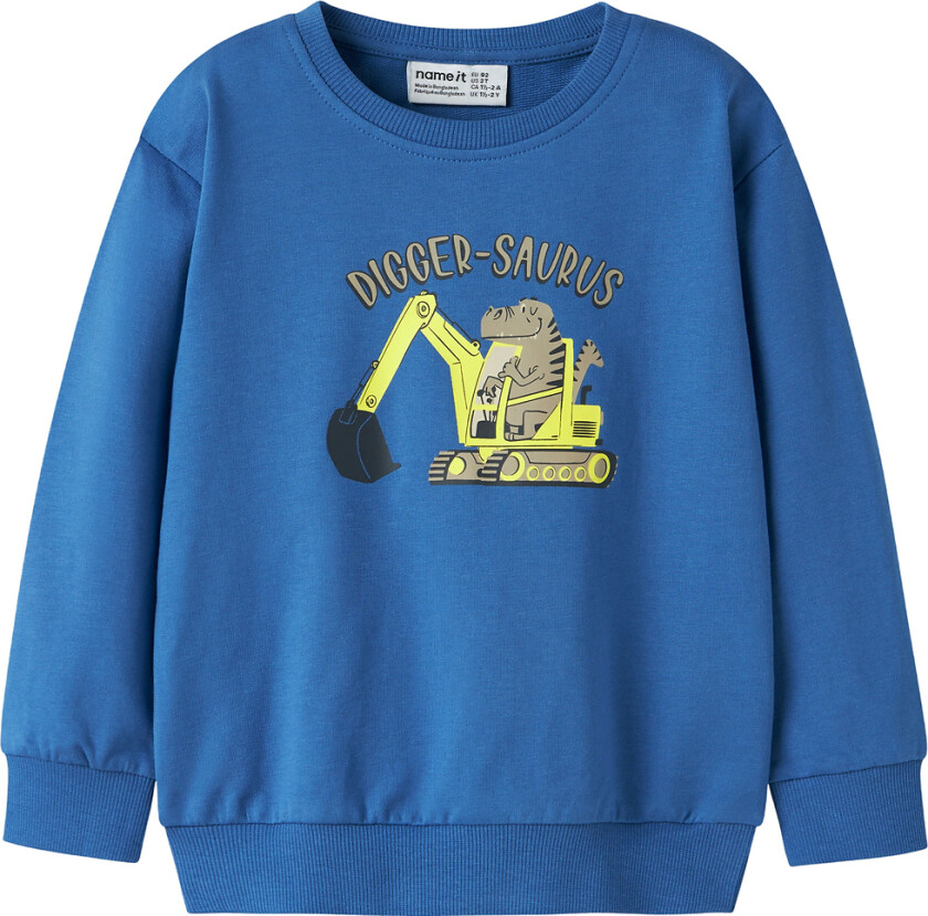 Genser - NmmVildar - Delft/Dino Gravemaskin - - 1 år (80) - Collegegenser