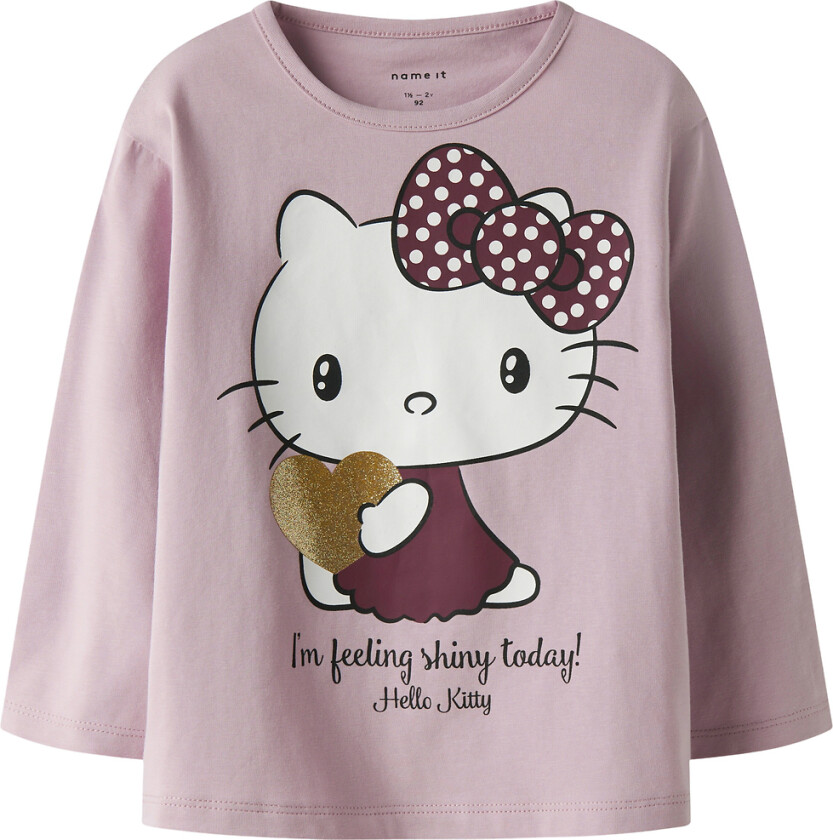 Genser - NmfObba - Hello Kitty - Minnesmerke Lilac - - 2 år (92) - Genser