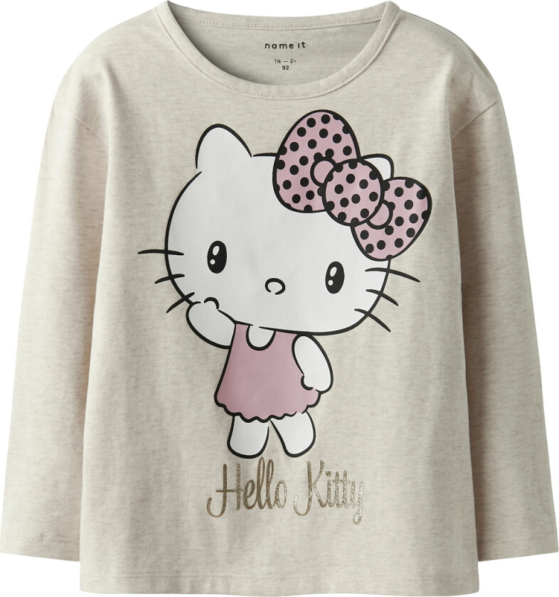 Nam eiT Genser - NmfObba - Hello Kitty - Peyote-melange - Name It - 2 år (92) - Genser