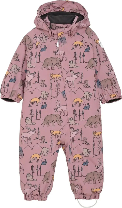 Baby Coverall - Aop - Pink - 74