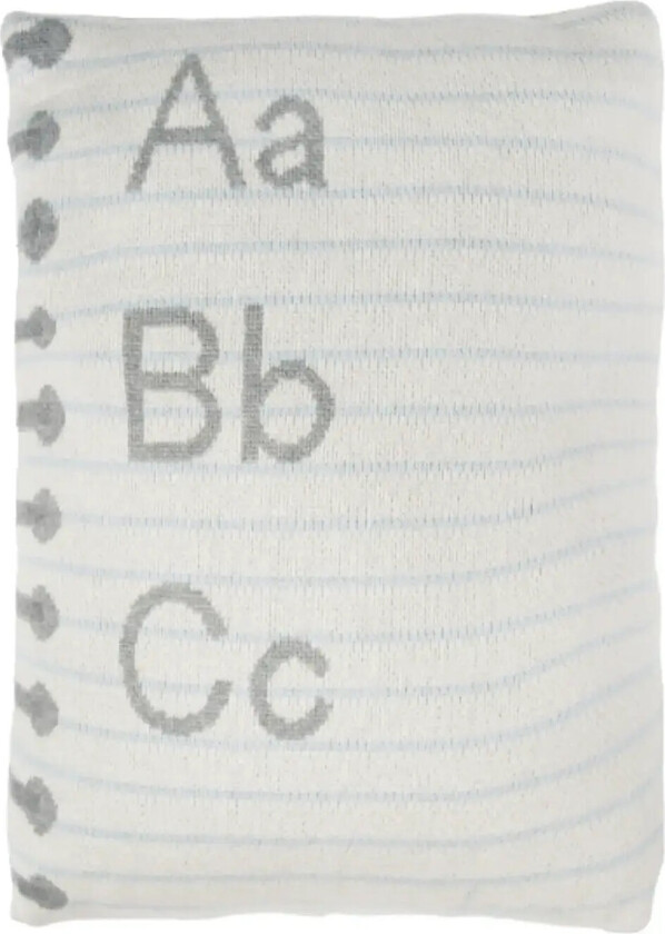 Knitted Cushion Notebook - White - 45X 30CM