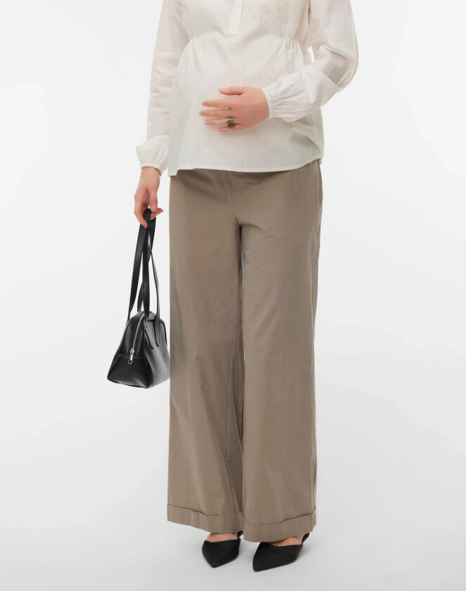 Mlvilda Wide Pant - Beige - M