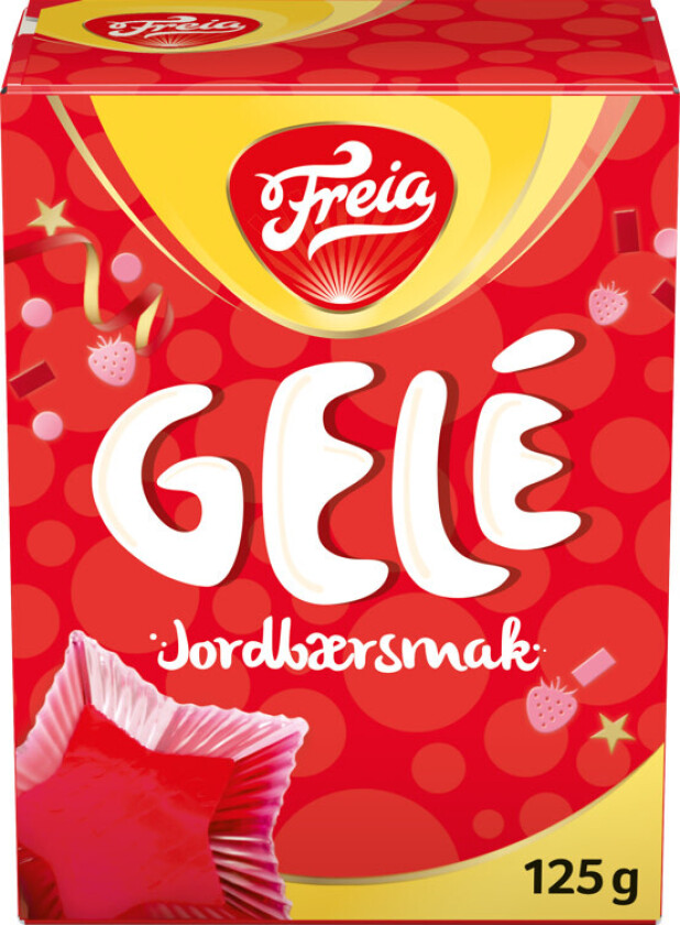 Gele Jordbær 125g