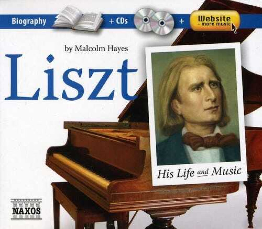 Diverse Artister, Alexandre Dossin, Arnaldo Cohen, Coro Della Radio Svizzera, Diego Fasolis, Jenö Jandó, Kemal Gekic, Oxana Yablonskaya, Philip Thomson, William Wolfram Liszt: His Life & Music CD