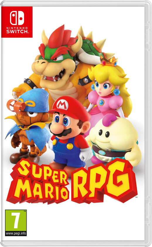Super Mario RPG Standard Tysk, Hollandsk, Engelsk, Spansk, Fransk, Japansk, Koreansk Switch