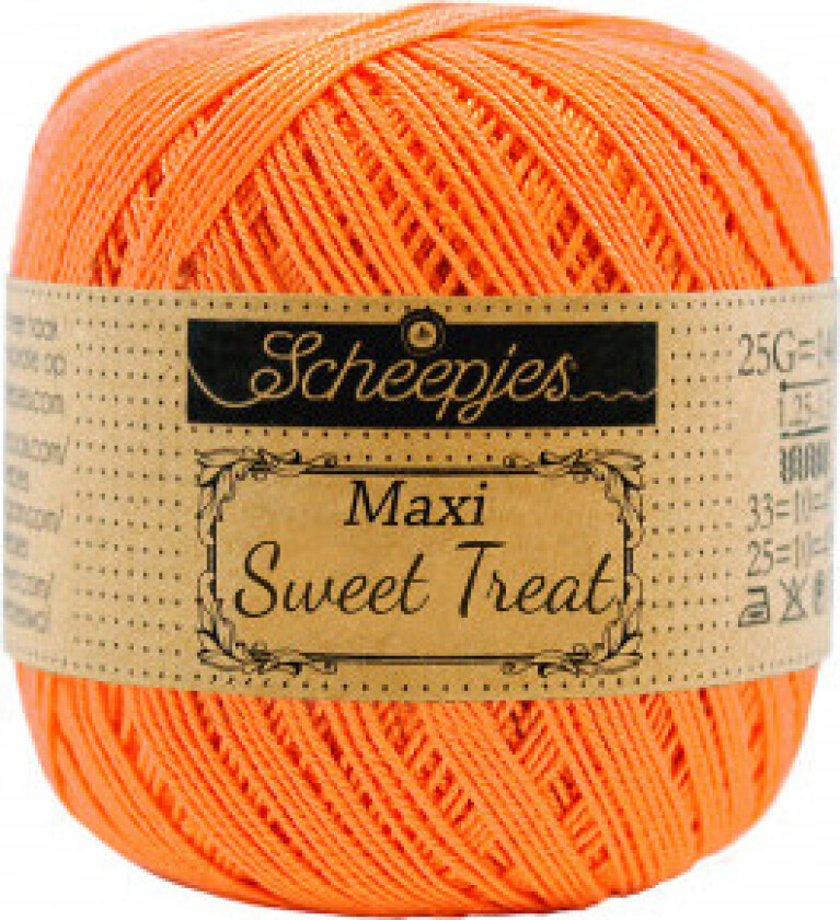 Maxi Sweet Treat Garn Unicolor 386 Fersken