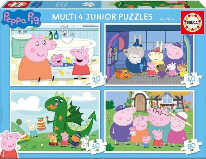 20-40-60-80 Peppa Pig Multi 4