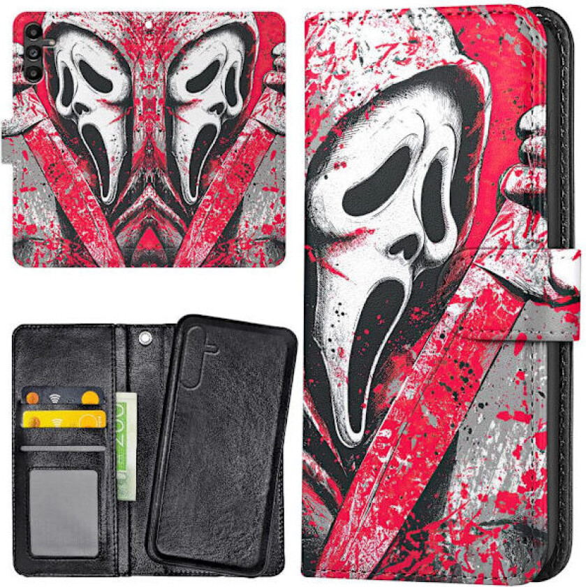 Samsung Galaxy A35 5G - Lommebok Deksel Scream Ghostface