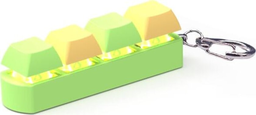 4-Tasters Tastatur Fidget Leketøy for Stresslindring Lett Dekompresjonsleketøy for Gutter Jenter Kvinner Menn
