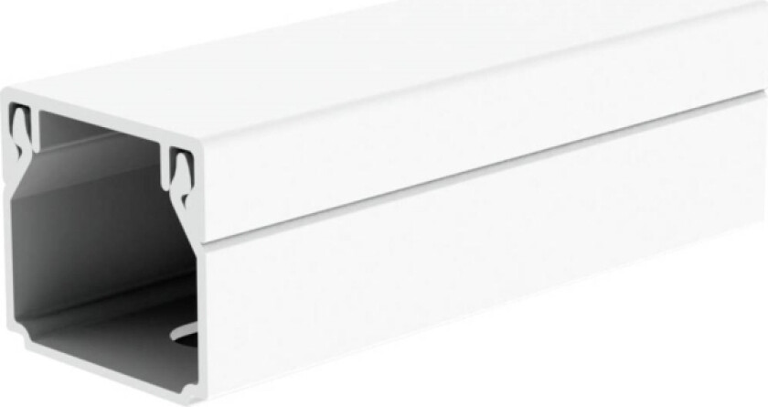 LHD 20X20_P1.0 Kabelkanal Fladvinkel (L x B x H) 1000 x 21 x 19 mm 1 stk Hvid (RAL 9003)