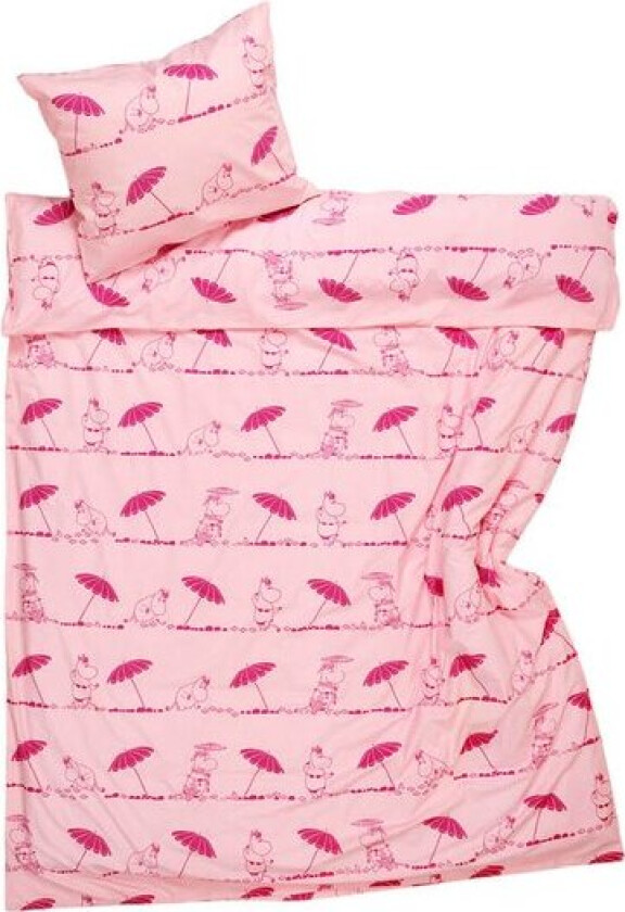 Mummi sengesett 140x200 cm Vakker rosa