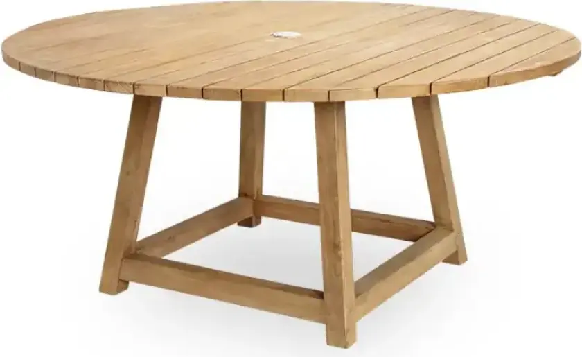 George bord i teak Ø160 cm