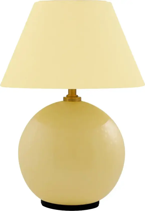 Iris 16 portabel bordlampe Butter yellow