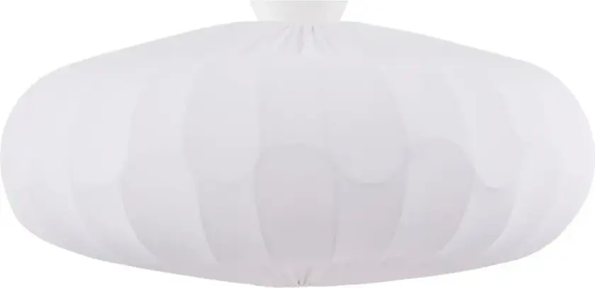 Bladverk plafond Hvit, Ø50x20 cm