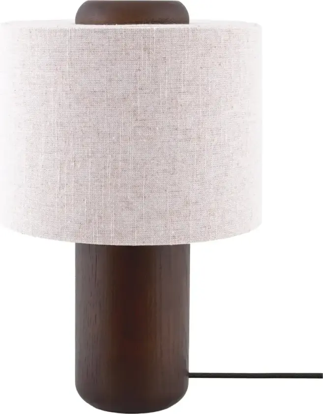 Bosco bordlampe Brunbeiset eik