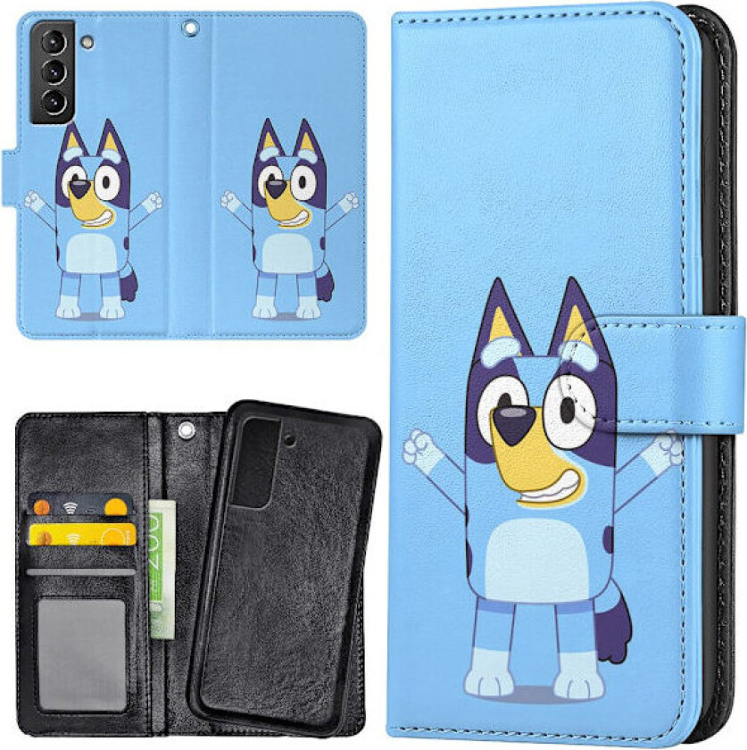 Samsung Galaxy S22 Plus - Lommebok Deksel Bluey