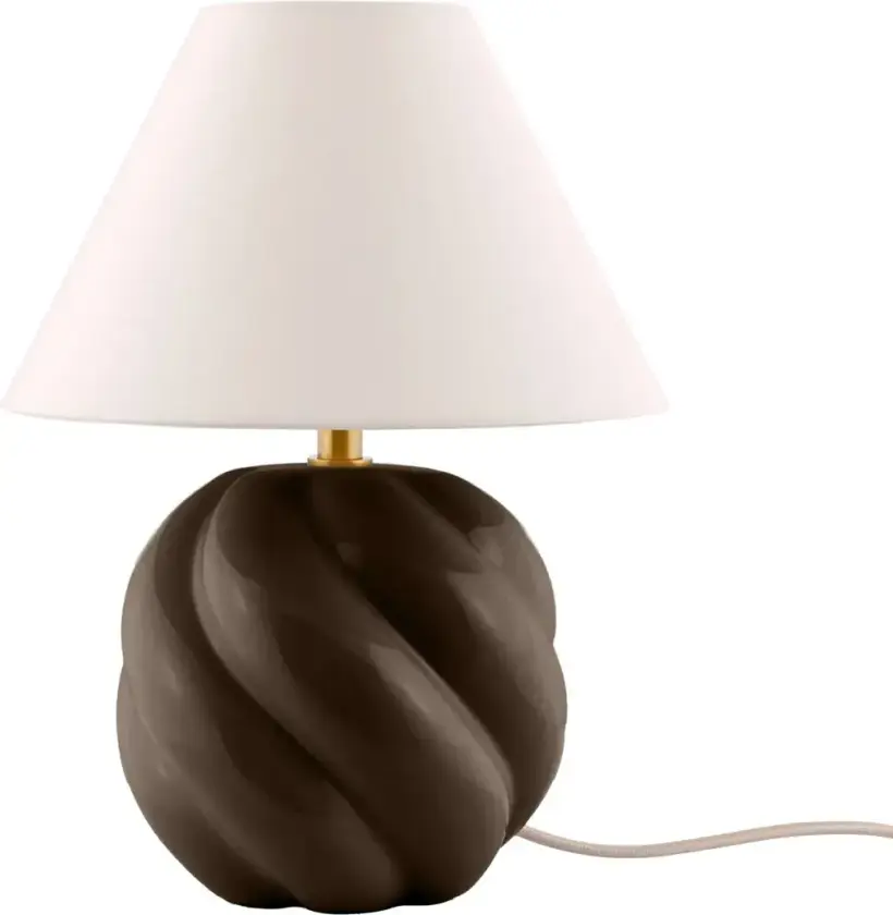 Dahlia bordlampe Mocha