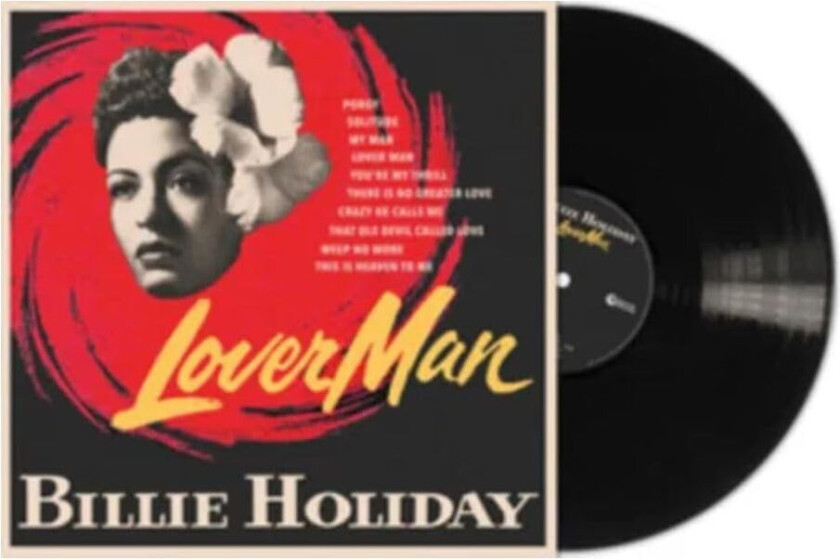 Billie Holiday Lover Man LP/Vinyl