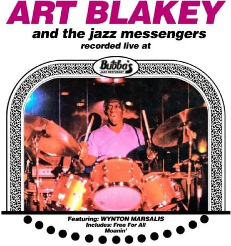 Art Blakey And The Jazz Messengers Live At Bubba's 1980 LP/Vinyl