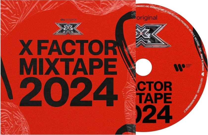 Diverse Artister X Factor Mixtape 2024 CD