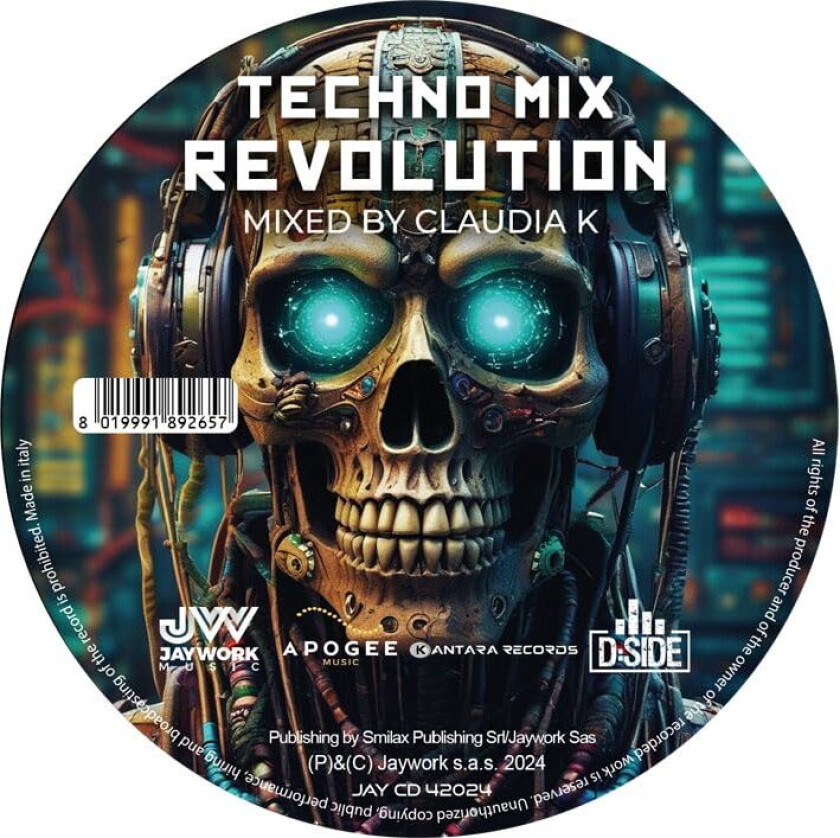 Diverse Artister Techno Mix Revolution Selected By Claudia K / Var CD
