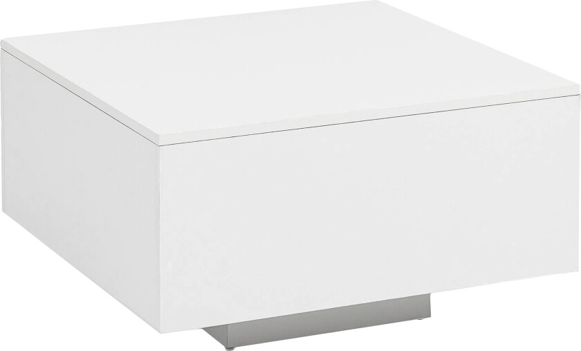 Golnick Sofabord 60 cm med Oppbevaring - Hvit